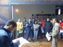 Guarda Municipal de Mariana integra brigada voluntária de combate a incêndio florestal