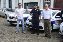 Guarda Municipal de Ouro Preto recebe novas viaturas