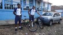 Guarda Municipal realiza rondas com Bike-Patrulha