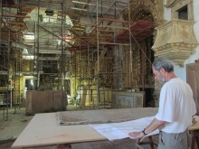 Igreja Nossa Senhora de Nazaré está em fase final de restauração