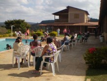 II Confraternização dos participantes da Oficina com Famílias do CRAS de Cachoeira do Campo