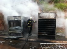 Incêndio atinge área do JuliFest