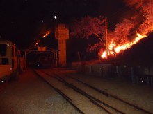 Incêndio atinge Mata do Funil