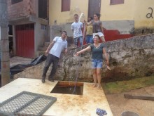 Intervenção entrega bica a moradores do bairro São Cristóvão