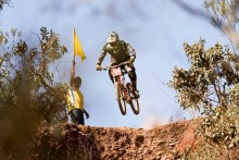 Itabiritense se destaca em competição de Downhill