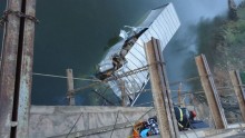Jovem morre em acidente na ponte sobre o Rio Gualaxo