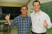 Júlio Pimenta e Tico em ritmo de campanha