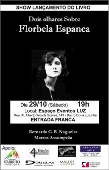 Livro “Dois olhares sobre Florbela Espanca” é lançado em Itabirito