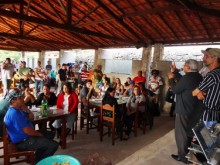 Mais de 300 pessoas em encontro do grupo político de situação