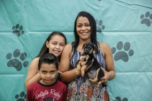 Mais um evento de adoção de cães comove corações em Mariana