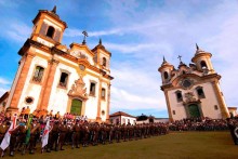 Mariana em festa comemora 319 anos e volta a ser capital de Minas