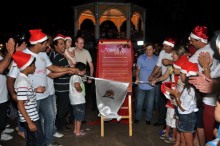 Mariana entra de vez no clima de Natal