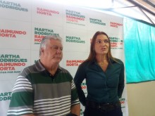 Martha Rodrigues e Raimundo Horta se reúnem para lançar pré-candidatura ao executivo marianense