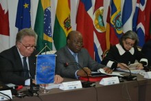 Ministro Joaquim Barbosa se reúne com a comissão de Veneza em Ouro Preto