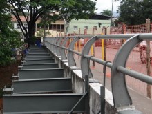 Mobilidade urbana na ponte da Praça Tancredo Neves