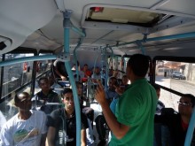 Motoristas da Turin Transportes participam de Treinameto Prático de Direção