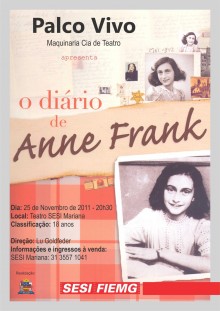 O Diário de Anne Frank no SESI Mariana