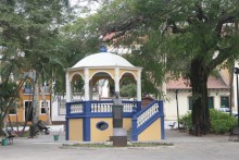 Obra de reestruturação do Coreto foi além de pintura