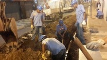 Obras de drenagem: Rua Dr. Guilherme é a beneficiada da vez