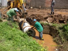 Obras de saneamento chegam a Bandeirantes