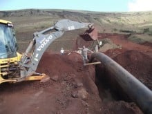 Obras do Saae de Itabirito avançam no Distrito Industrial