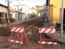 Obras no Morro do Gambá causam polêmica
