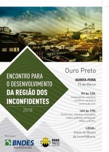 Ouro Preto e BNDES buscam desenvolvimento para a região dos Inconfidentes