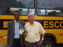Ouro Preto recebe novo ônibus para transporte escolar
