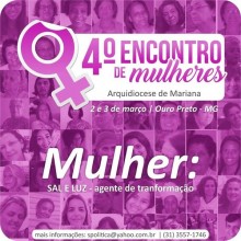 Ouro Preto sedia encontro de Mulheres