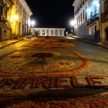 Paróquias rechaçam manifestações na confecção dos tapetes da Semana Santa de Ouro Preto