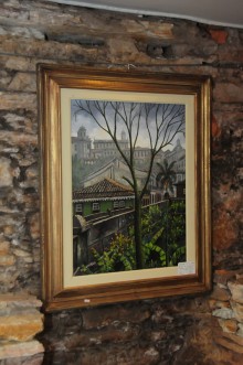 Pintor Paulo Valadares expõe suas telas no Café e Livraria da FIEMG e em novo atelier