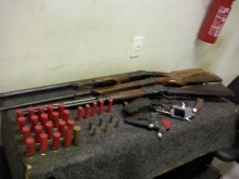 Polícia apreende quatro armas de fogo no distrito de Padre Viegas