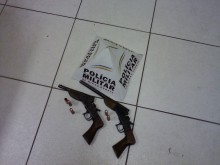 Polícia Militar apreende armas de fogo em Miguel Burnier