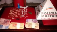 Polícia Militar apreende autor de tráfico de drogas em Ouro Preto
