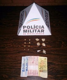 Polícia Militar apreende drogas em Mariana