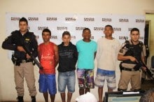 Polícia Militar prende quadrilha em Itabirito