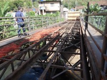 Ponte em Passagem de Mariana entra em reforma