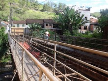 Ponte em Passagem de Mariana entra em reforma