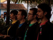 Praça Gomes Freire é palco de espetáculos no Festival de Inverno