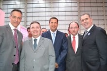 Prefeito Alex Salvador e governador Anastasia visitam obras da fábrica da Coca-Cola em Itabirito