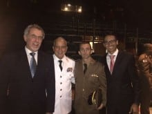 Prefeito de Itabirito comparece a posse da nova presidência do Tribunal de Justiça Militar de MG