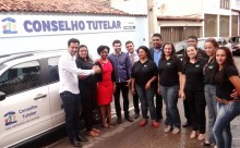 Prefeito e Ministra entregam equipamentos ao Conselho Tutelar de Mariana