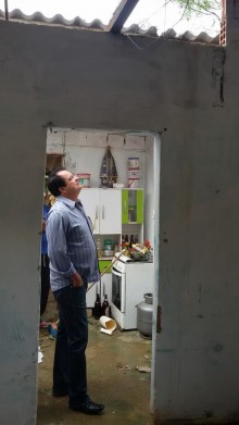 Prefeitura auxilia atingidos pelo temporal no subdistrito de Campinas