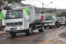 Prefeitura de Itabirito renova sua frota de veículos e equipamentos para atender o município