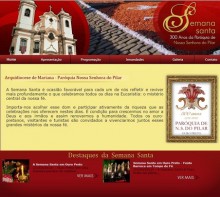 Prefeitura de Ouro Preto lança site da Semana Santa 2012