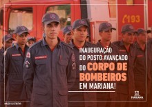 Prefeitura inaugura sede do Corpo de Bombeiros em Mariana