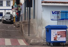 Prefeitura instala lixeiras e contêineres em Mariana