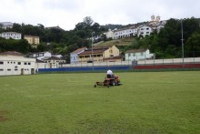 Prefeitura realiza obras em campos de futebol de Ouro Preto