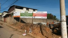Prefeitura realiza obras na Vila do Cruzeiro, em Cachoeira do Campo