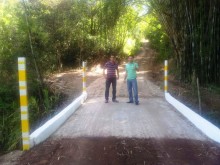 Prefeitura reforma ponte em Cachoeira do Campo